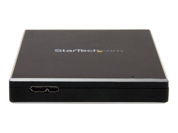 StarTech.com USB 3.1 (10 Gbps) Festplattengehäuse für 2,5 SATA Laufwerke - Gehäuse für SSD/HDD - Alu