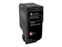 Lexmark Magenta - Original - Tonerpatrone LCCP, LRP, Lexmark Corporate