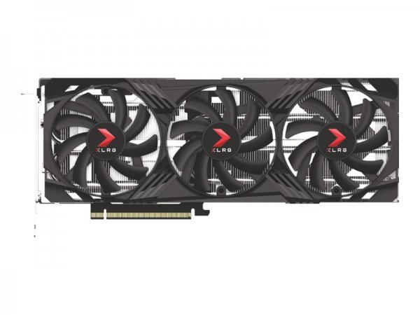 PNY GeForce RTX 4060Ti 16GB GDDR6 XLR8 Gaming VERTO Overclocked Triple Fan Edition DLSS - 16384 MB