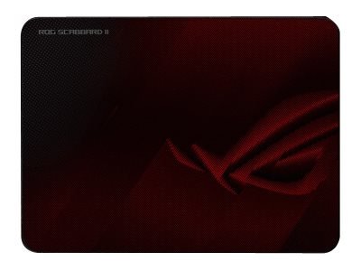 ASUS ROG Scabbard II - Rosso - Immagine - Tessuto - Gomma - Barra appoggiaferro antiscivolo - Tappet