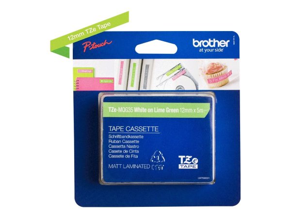 Brother TZEMQP35 - TZ - Rosa - Trasferimento termico - Carta - 1,2 cm - 5 m