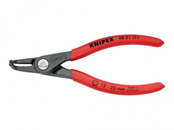 KNIPEX 48 21 J11 - Pinze per rondella di tenuta - Acciaio al cromo vanadio - Plastica - Rosso - 13 c