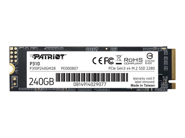 PATRIOT Memory P310 - 240 GB - M.2 - 1700 MB/s