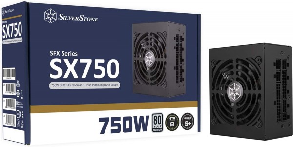 ALIMENTATORE SILVERSTONE SST-SX750-PT V.1.1 SFX 750 W 80 PLUS PLATINUM MODULARE