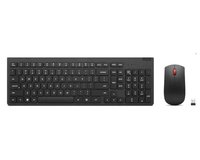 Lenovo Essential Wireless Combo Keyboard & Mouse Gen2 Black German 129 - Tastiera