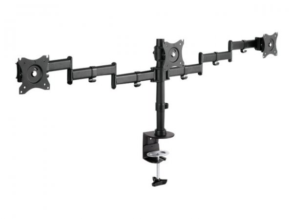 DIGITUS Universal Tripple Monitor Stand with clamp mount