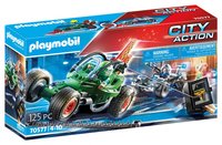 PLAYMOBIL City Action Polizia kart inseguimento del rapinatore di cassaforte