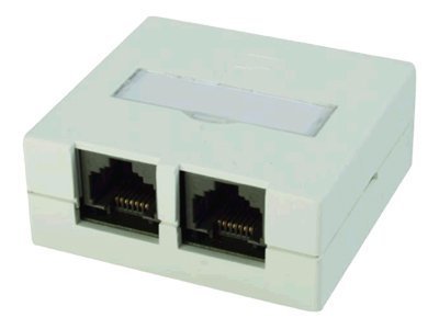 Telegärtner Karl Gärtner Telegärtner J00023A0056 - RJ-45 - Bianco - 57 mm - 53 mm - 23,3 mm - 50 g