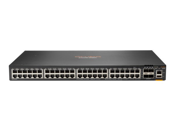 HPE 6300F 48-port 1GbE & 4-port SFP56 - Gestito - L3 - Gigabit Ethernet (10/100/1000) - Montaggio ra