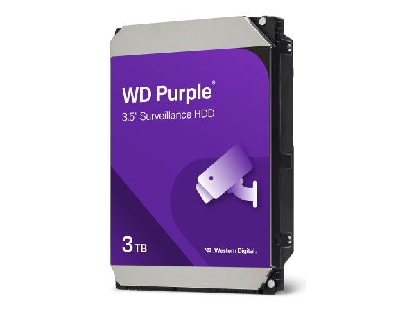 WD Blue Purple - 3.5" - 3 TB - 5400 Giri/min