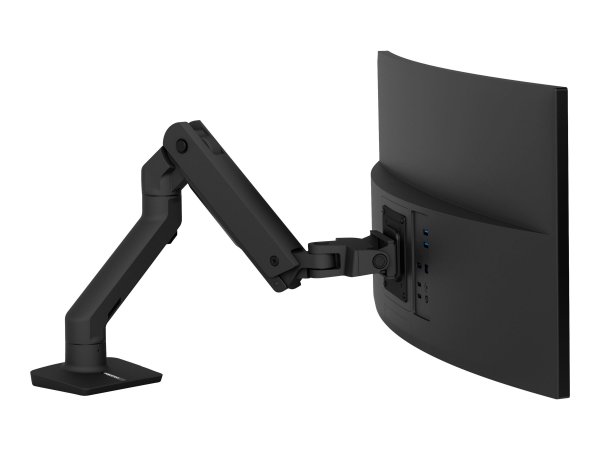 Ergotron HX Desk Monitor Arm - Befestigungskit (Gelenkarm, Spannbefestigung für Tisch, Tischplattenb