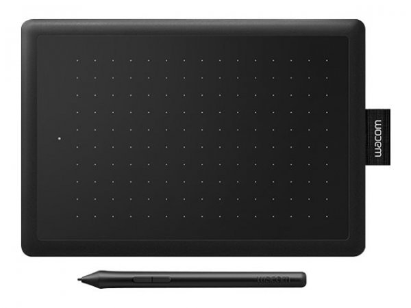 Wacom One by Small - Cablato - 2540 lpi (linee per pollice) - 152 x 95 mm - USB - Penna - Nero