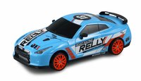 Amewi Drift - Auto sportiva - Motore elettrico - 1:24 - Pronto all'uso - Nero - Blu - Ragazzo/Ragazz