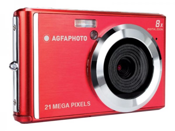 AgfaPhoto Dc5200 - - Kompaktkamera - 21.0 MPix - 720p - Rot - Macchina fotografica digitale - 21 Mp