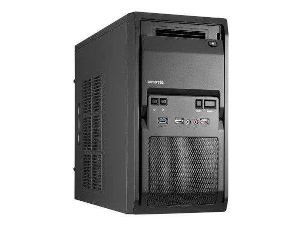 Chieftec Libra LT-01B 350W - Mini Tower - PC - Nero - micro ATX - SECC - Casa/ufficio