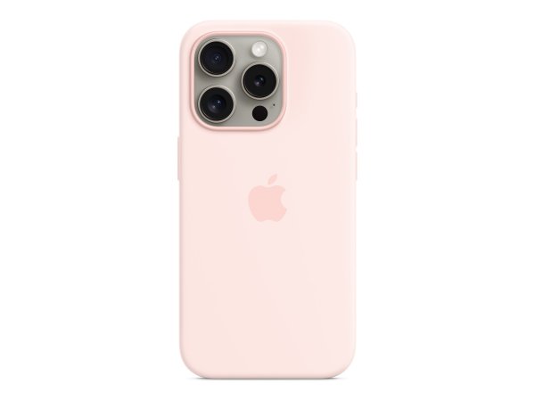 Apple iPhone 15 Pro Si Case Light Pink