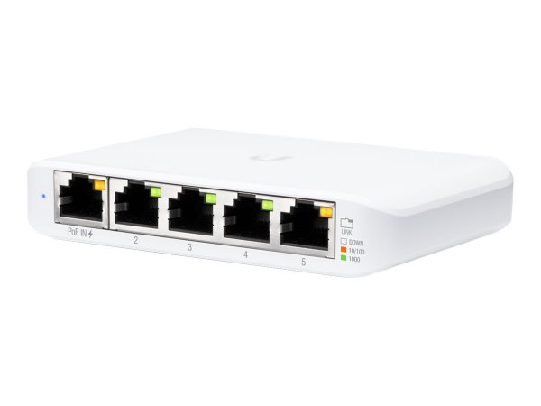 Ubiquiti Networks UniFi USW Flex Mini - Gestito - Gigabit Ethernet (10/100/1000) - Supporto Power ov