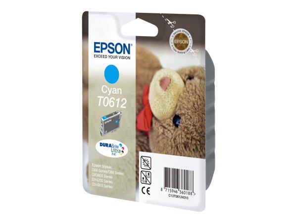 Epson Teddybear Cartuccia Ciano - 8 ml - 1 pz