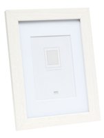 Deknudt S66KF1 P1 - MDF - Vetro - Legno - Bianco - Cornice per foto singola - Tavolo - Parete - 30 x