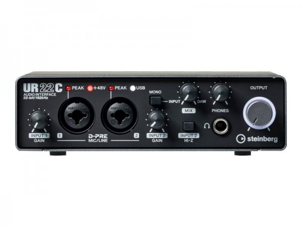 Steinberg UR22C Recording Pack - Interface with Headphones and