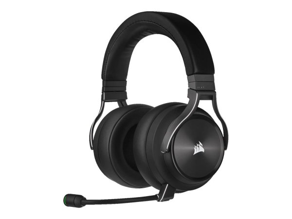 Corsair VIRTUOSO RGB Wireless XT - Con cavo e senza cavo - 20 - 40000 Hz - 382 g - Auricolare - Nero