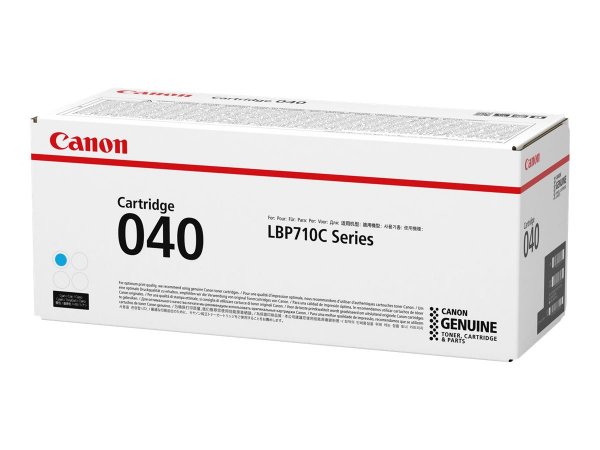 Canon 040 - Ciano - 1 pz - Unità toner Originale - Ciano - 5400 pagine