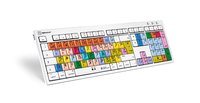 Logickeyboard LKB-LOGXP2-CWMU-DE - Full-size (100%) - Cablato - USB - Interruttore a chiave meccanic