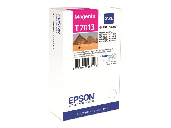 Epson T7013 - Größe XXL - Magenta - Original