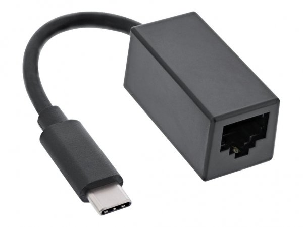 InLine Cavo adattatore di rete USB 3.2 - rete Gigabit - USB-C