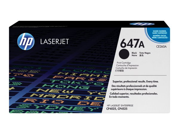 HP Color LaserJet 647A - Unità toner Originale - Nero - 8500 pagine