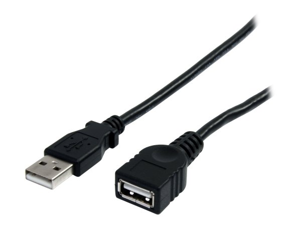 StarTech.com USBEXTAA10BK - 3 m - USB A - USB A - USB 2.0 - 0,48 Gbit/s - Nero