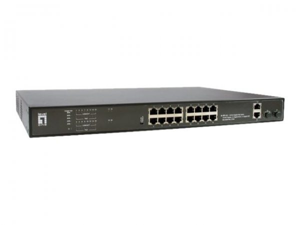 LevelOne GEP-2021 - Non gestito - Gigabit Ethernet (10/100/1000) - Supporto Power over Ethernet (PoE