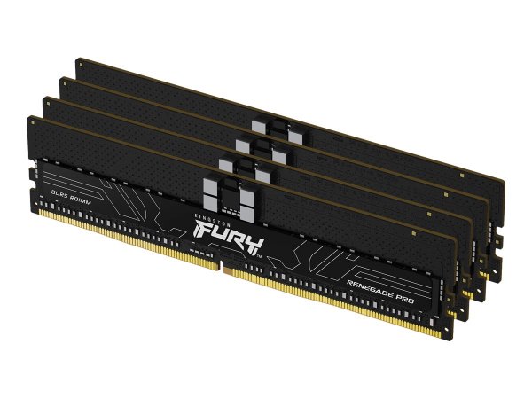 Kingston FURY KF548R36RBK4-128 - 128 GB - 4 x 32 GB - DDR5 - 4800 MHz - 288-pin DIMM - Nero