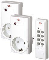 Brennenstuhl 1507150 - Senza fili - 433,92 MHz - Interno - Bianco - IP20 - 150 mm