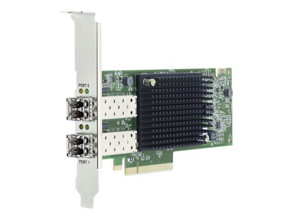 Lenovo 4XC7A76525 - Interno - Cablato - PCI Express - Fibra - 32000 Mbit/s - Nero - Verde - Acciaio