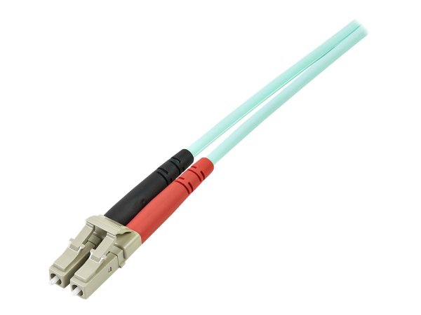 StarTech.com Cavo patch duplex LSZH fibra multimodale 50/125 3 m 10 Gb Aqua LC - LC - 3 m - OM3 - LC