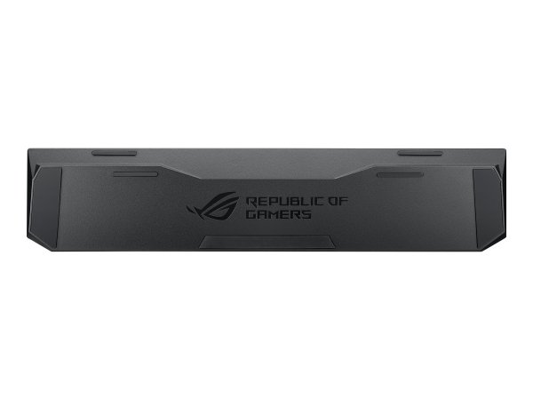 ASUS ROG Gaming Wrist Rest - Schiuma - Finta pelle - Nero - 370 x 75 x 21 mm - 160 g