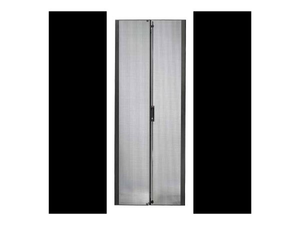 APC NetShelter SX 42U 750mm Wide Perforated Split Doors - Nero - 42U - 13,9 kg - 457 mm - 1994 mm -