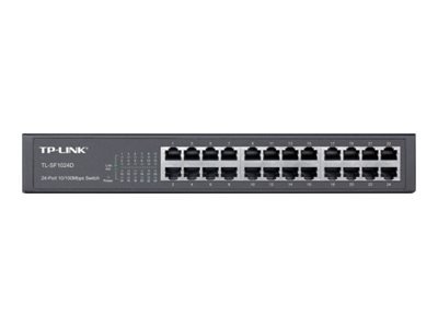 TP-LINK TL-SF1024D - Fast Ethernet (10/100) - Montaggio rack