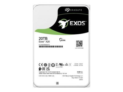 Seagate Enterprise Exos X20 - 3.5" - 20000 GB - 7200 Giri/min