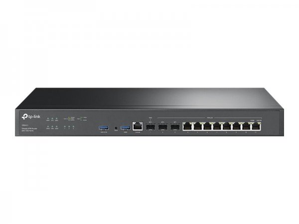 TP-LINK ER8411 - WAN Ethernet - Gigabit Ethernet - Nero