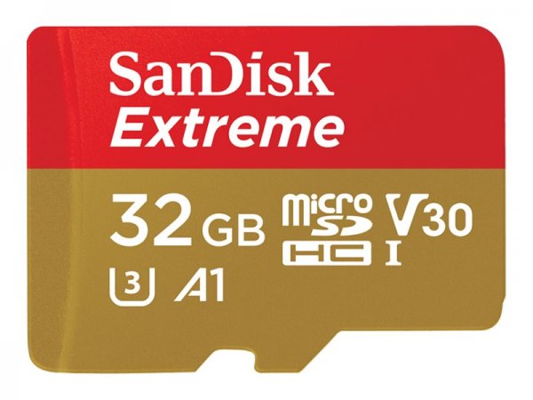 SanDisk SDSQXAF-032G-GN6AT - 32 GB - MicroSDHC - UHS-I - 100 MB/s - Class 3 (U3) - Resistente agli u