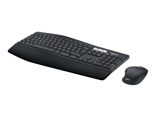 Logitech MK850 Performance - Full-size (100%) - Wireless - RF senza fili + Bluetooth - QWERTY - Nero