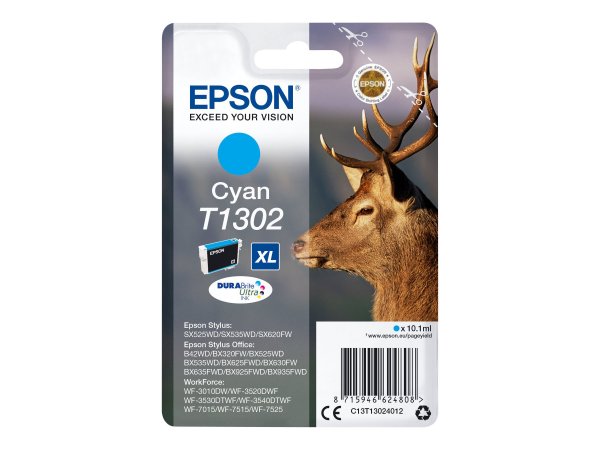 Epson Stag Cartuccia Ciano - Resa elevata (XL) - 10,1 ml - 765 pagine - 1 pz