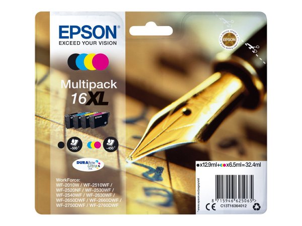 Epson 16XL Multipack - 4-pack