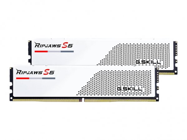 G.Skill Ripjaws S5 - 32 GB - 2 x 16 GB - DDR5 - 5200 MHz - 288-pin DIMM - Bianco