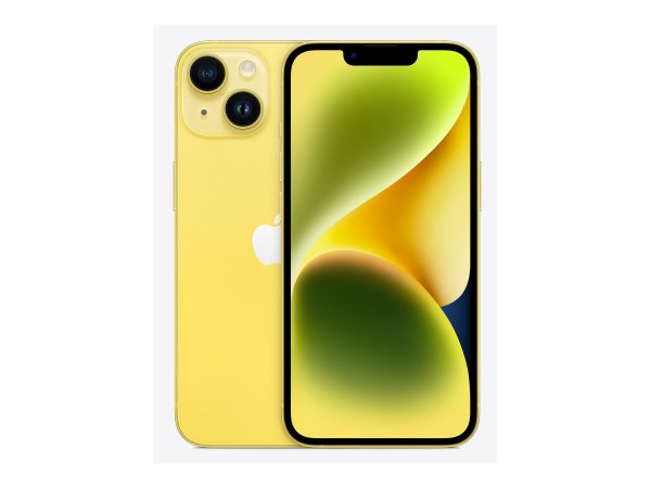 Apple iPhone 14 - 15,5 cm (6.1") - 2532 x 1170 Pixel - 128 GB - 12 MP - iOS 16 - Giallo