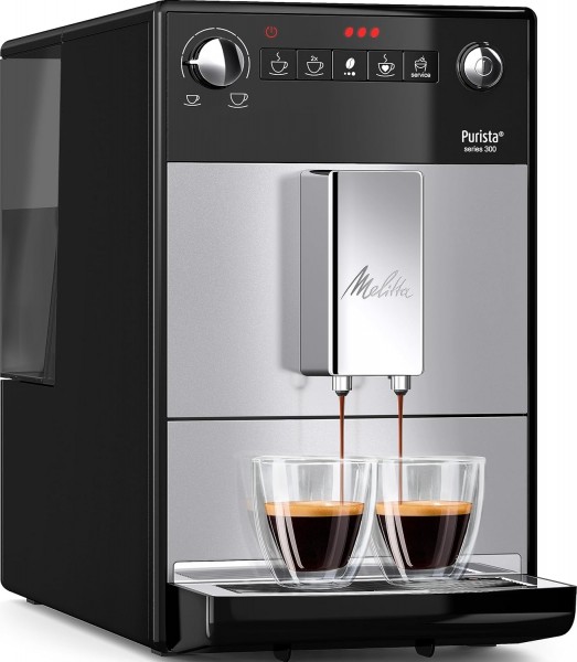 MELITTA 6769697 - Macchina per espresso - 1,2 L - Chicchi di caffè - Macinatore integrato - 1450 W -