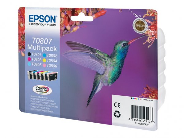 Epson Hummingbird Multipack a 6 colori - 1 pz - Confezione multipla