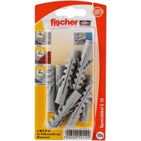 fischer 52119 - Tassello di espansione - Mattone - Cemento - Nylon - 1 cm - 50 mm - 1 cm